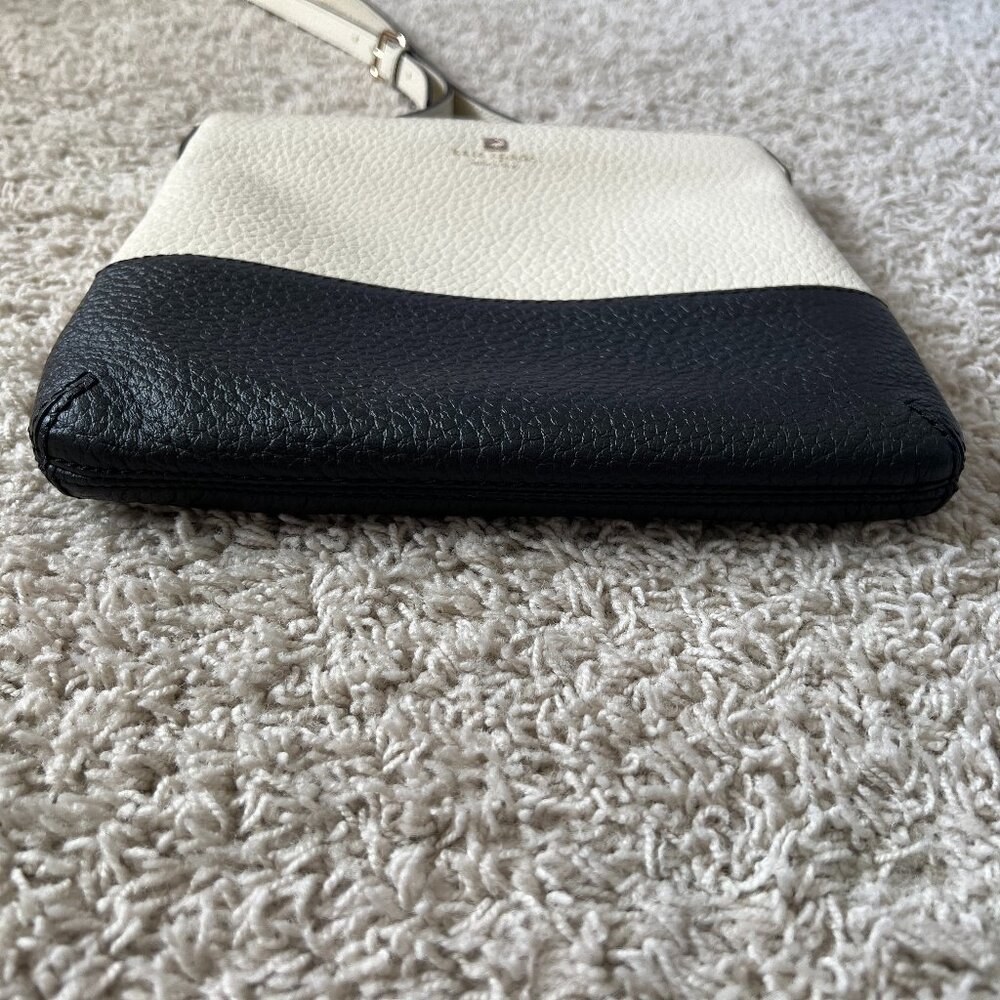 Kate Spade Two-Tone Crossbody Bag Black and Cream - Picture 5 of 13